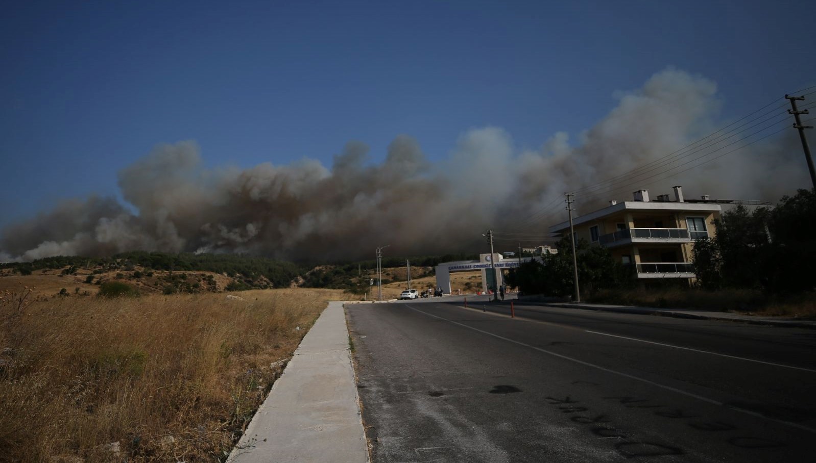 Çanakkale orman yangını: Gözaltına alınan şüpheliler serbest