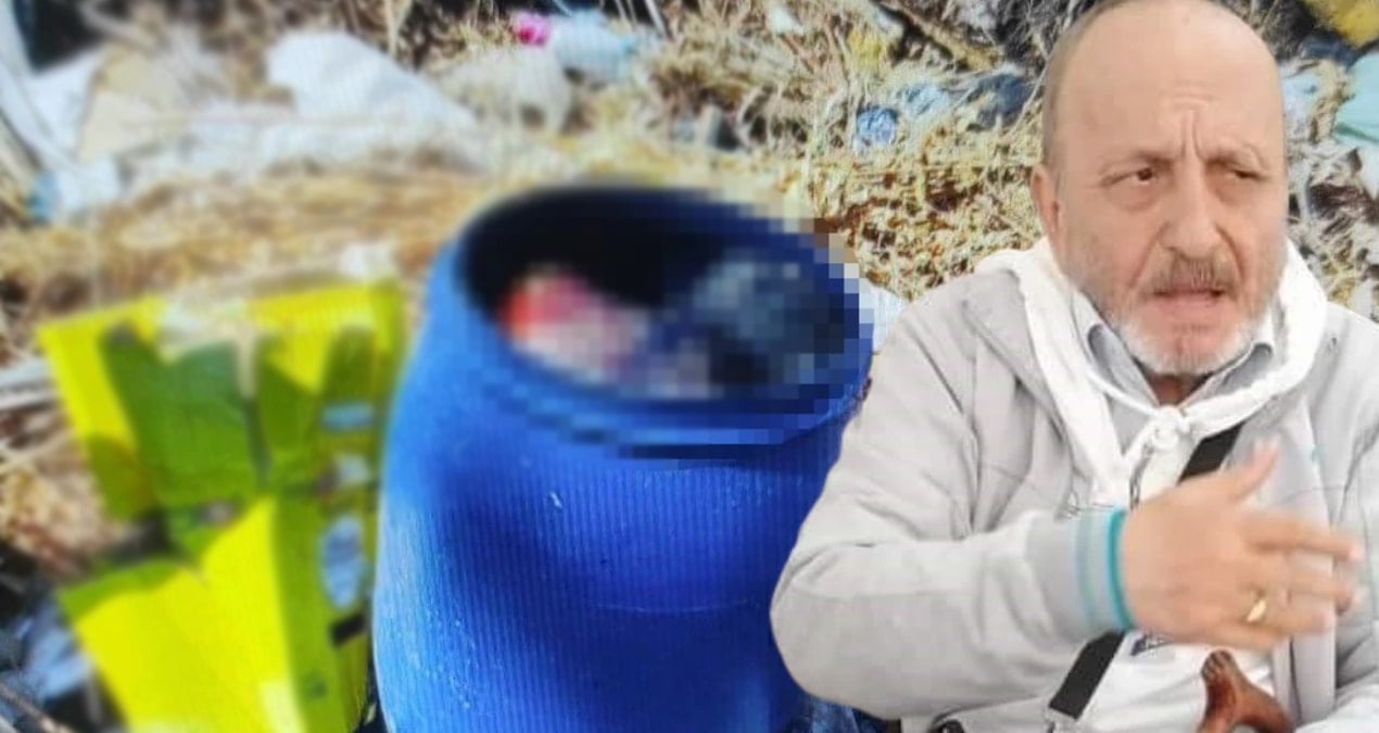 Profesör babasının cesedini bidonla çöpe atıp doğum gününü kutlamış