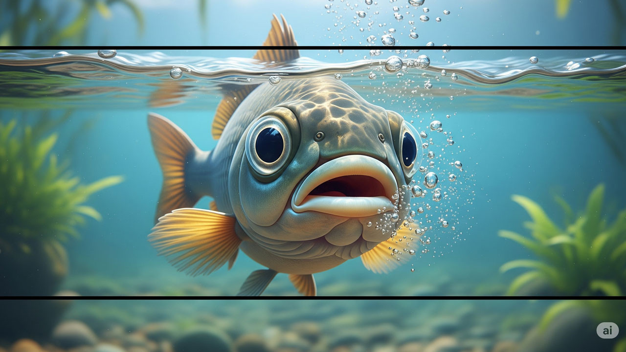 Pek çok canlı gibi, balıkların da dili var mı?