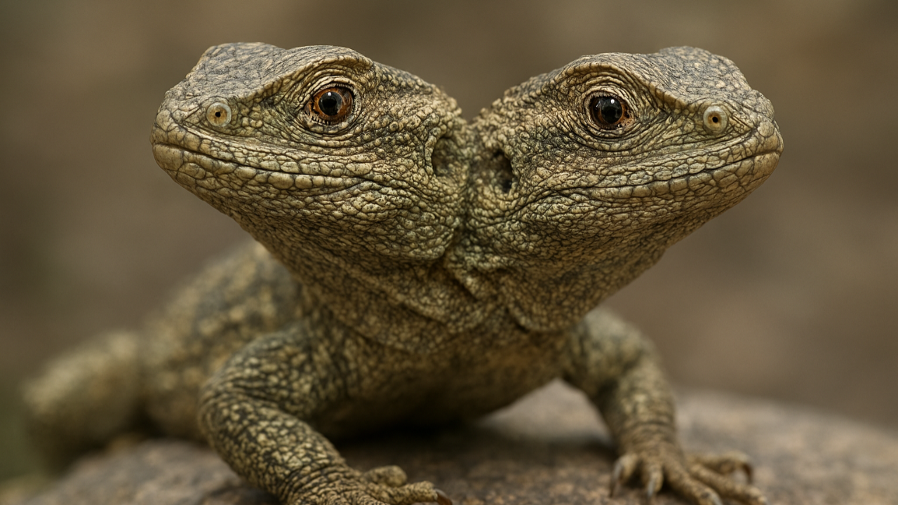 Bilim insanlarını şaşırtan fosil: 125 milyon yaşında ve iki başı var