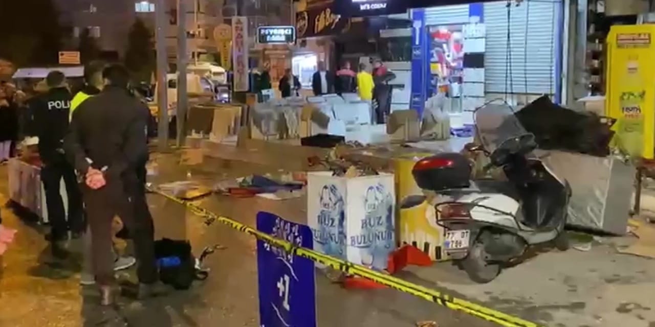 Ailesine kızıp tekel bayiyi ateşe verdi: Annesiyle birlikte yaralandı