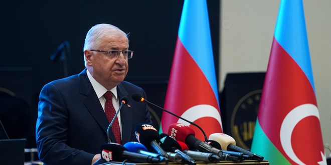 Bakan Güler: Türk ve Azerbaycan Silahlı Kuvvetleri kader birliği yapmış iki ordu
