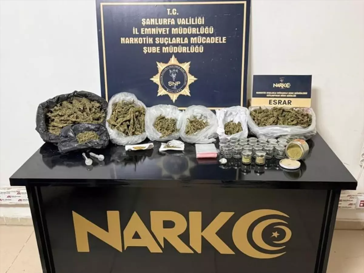 Ceylanpınar’da Uyuşturucu Operasyonu: 1 Gözaltı