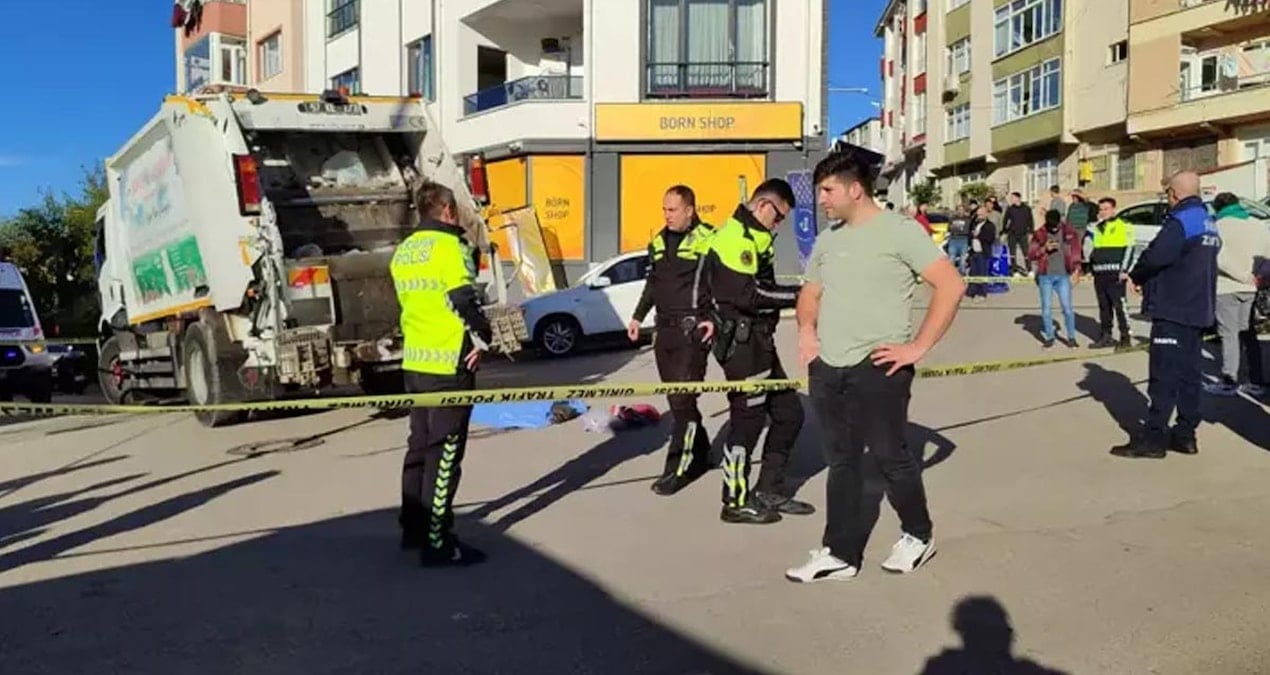 Sinop’ta sürücüsünün çöp kamyonuyla çarptığı kadın öldü
