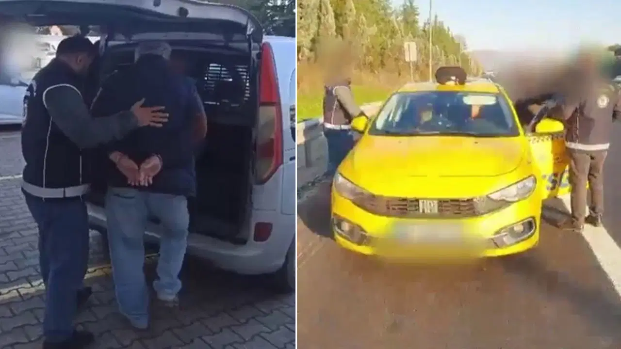 Taksiden yolcu yerine kaçak göçmen çıktı: Sınır dışı edildiler!