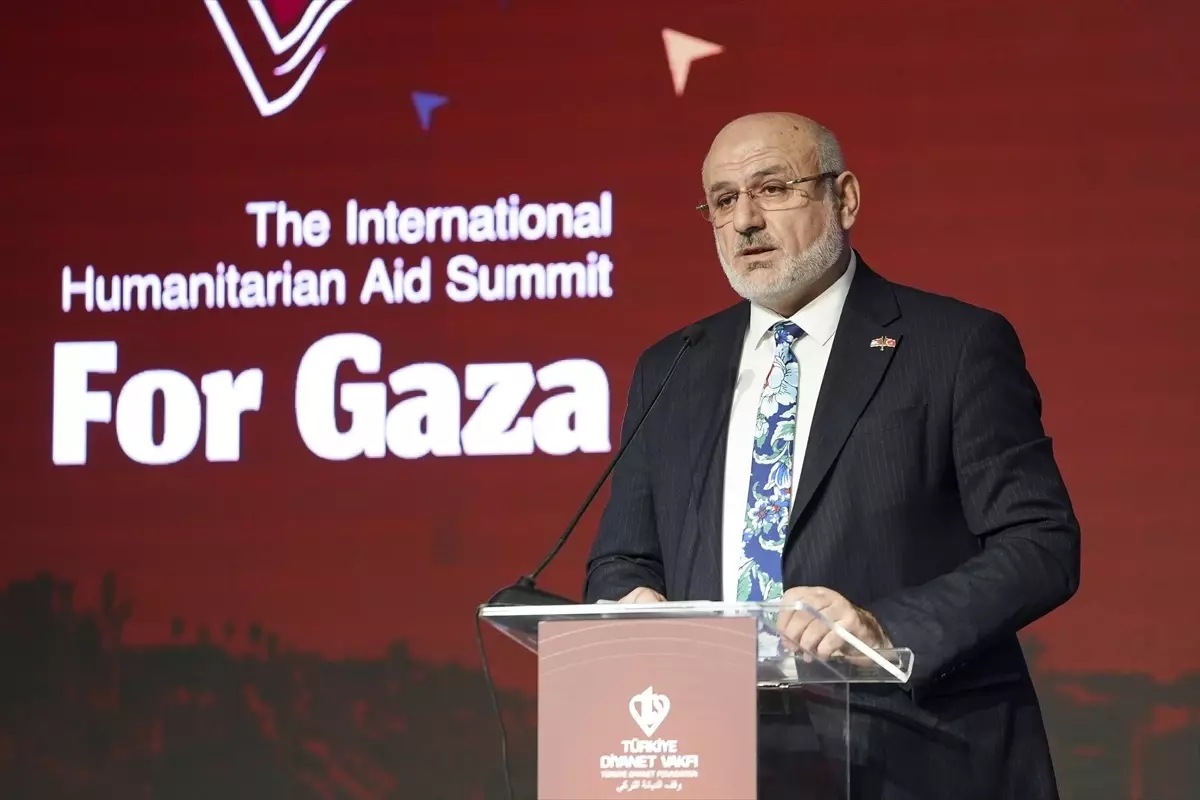 Uluslararası Gazze İnsani Yardım Zirvesi İstanbul’da Başladı