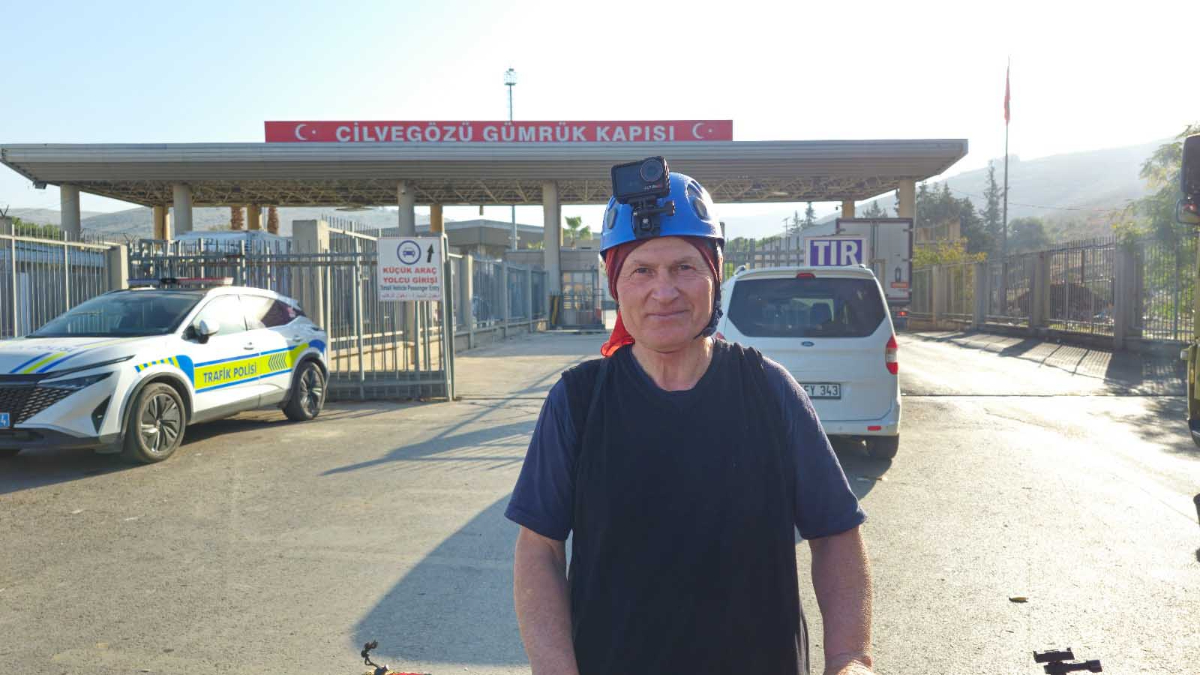 Balıkesir’den bisikletle Umre yoluna çıktı: 3 bin 450 kilometre pedal çevirip Medine’ye ulaştı