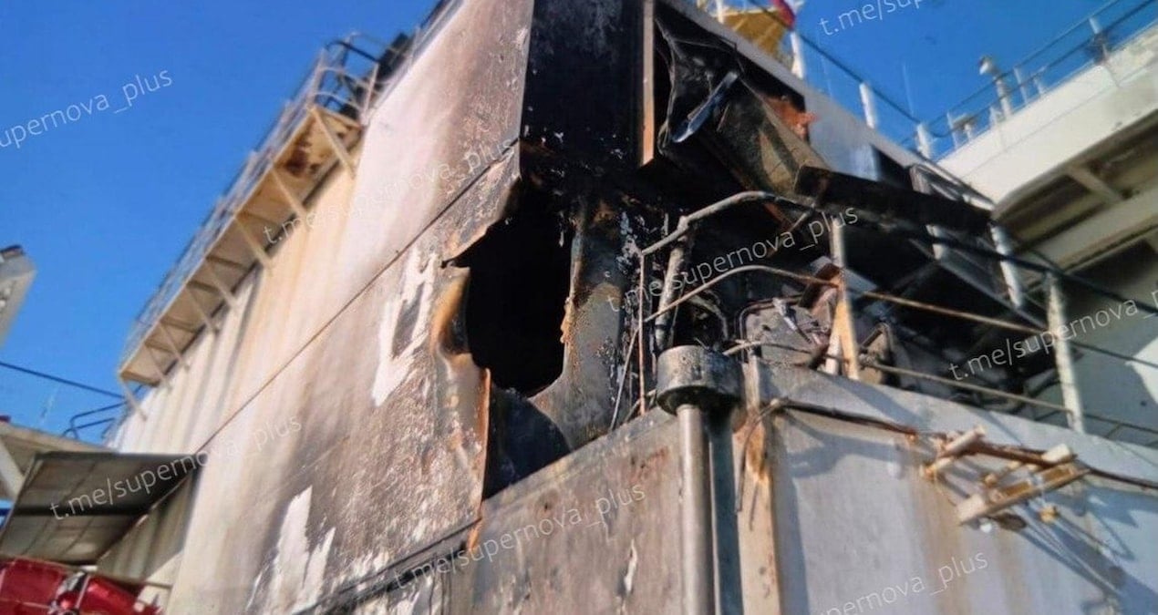 Sinop açıklarında vurulmuştu: Midvolga-2’den son görüntüler