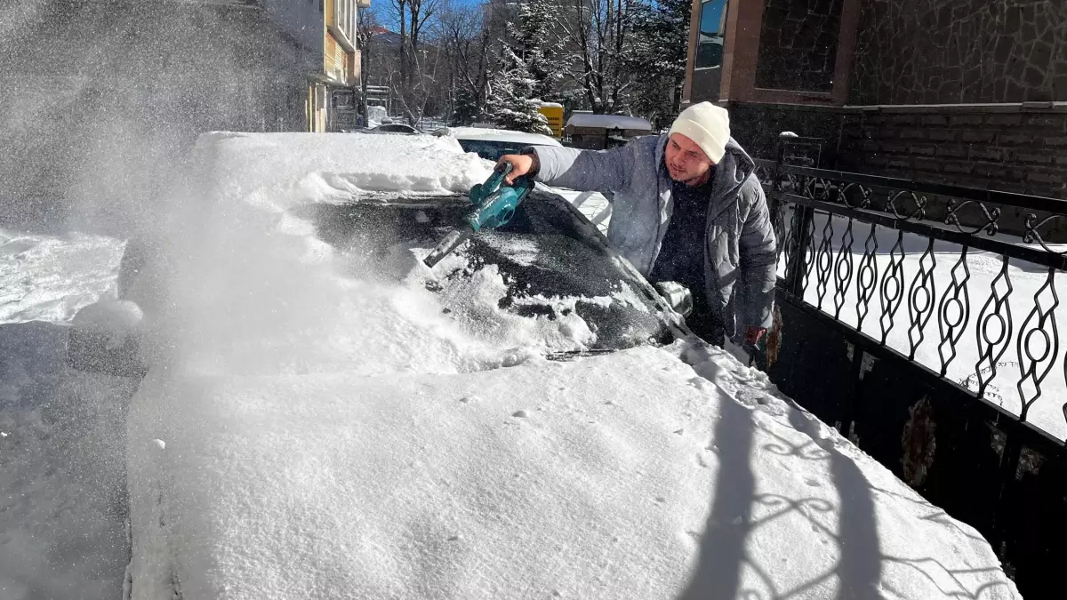 Ardahan’da Çamaşırlar Dondu