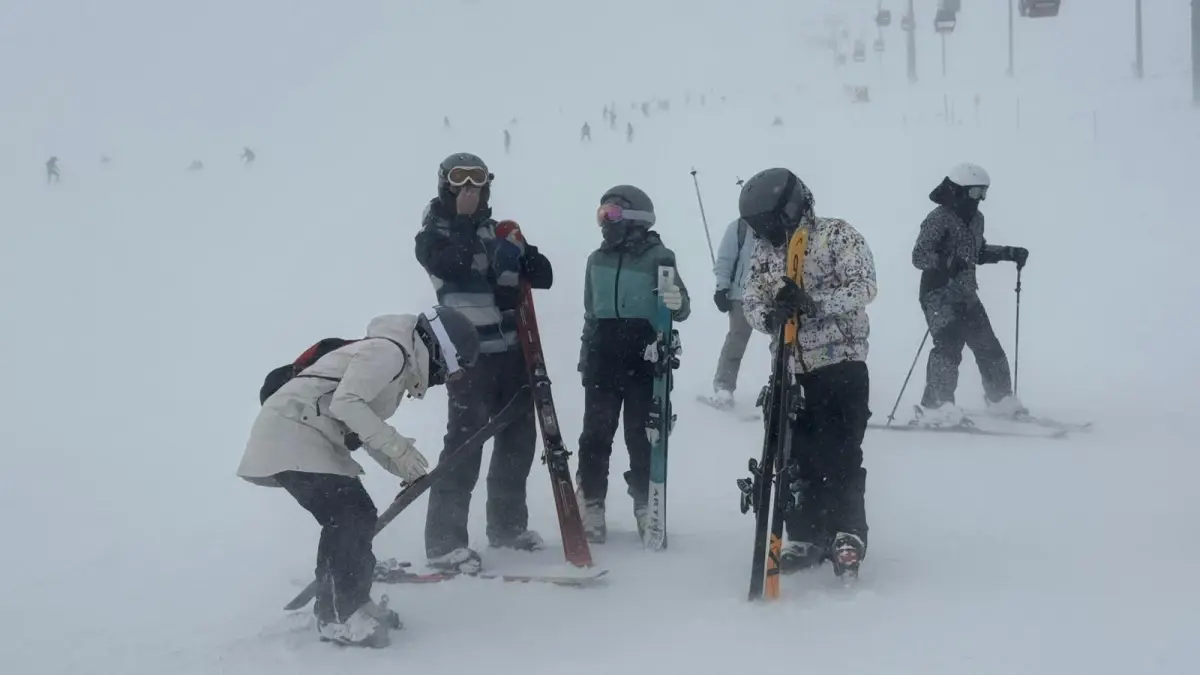 Erciyes Kayak Merkezi Yılbaşında Doldu Taşdı