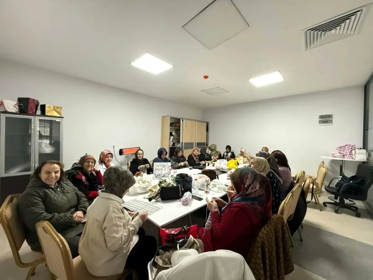 Yeşilyurt Belediyesi “El Sanatları Kursları” kış günlerinin vazgeçilmezi oldu
