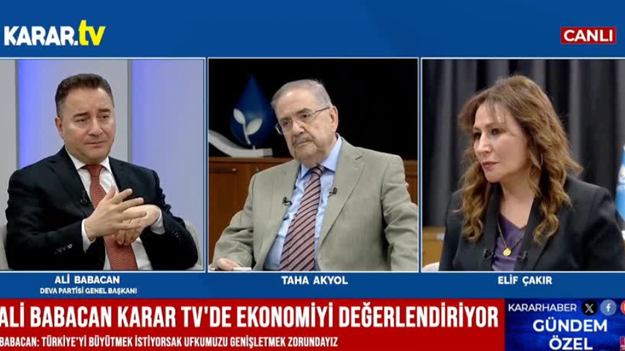 Babacan: Siyasi Kararların Ekonomik Yükü Ağıra Mal Oluyor